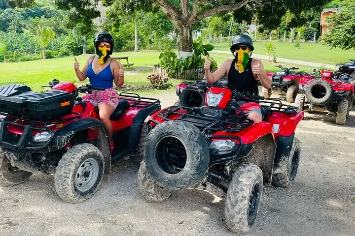 Private Parasailing and ATV with Transportation