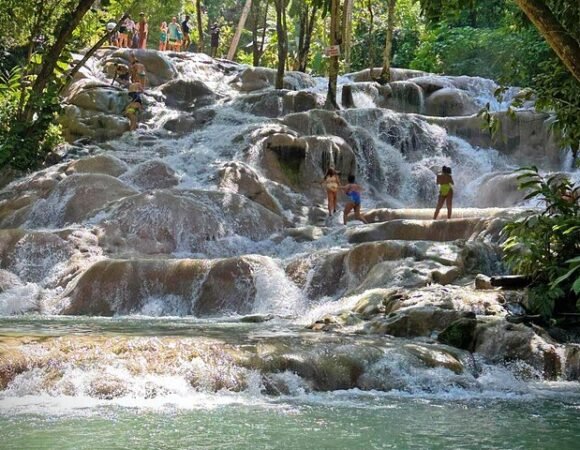 Dunns River Falls & Blue Hole Private COMBO Tour from Montego Bay